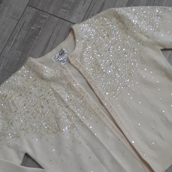 VINTAGE..BRAND NEW!!! FRED THOMAS CARDI - Picture 3 of 7